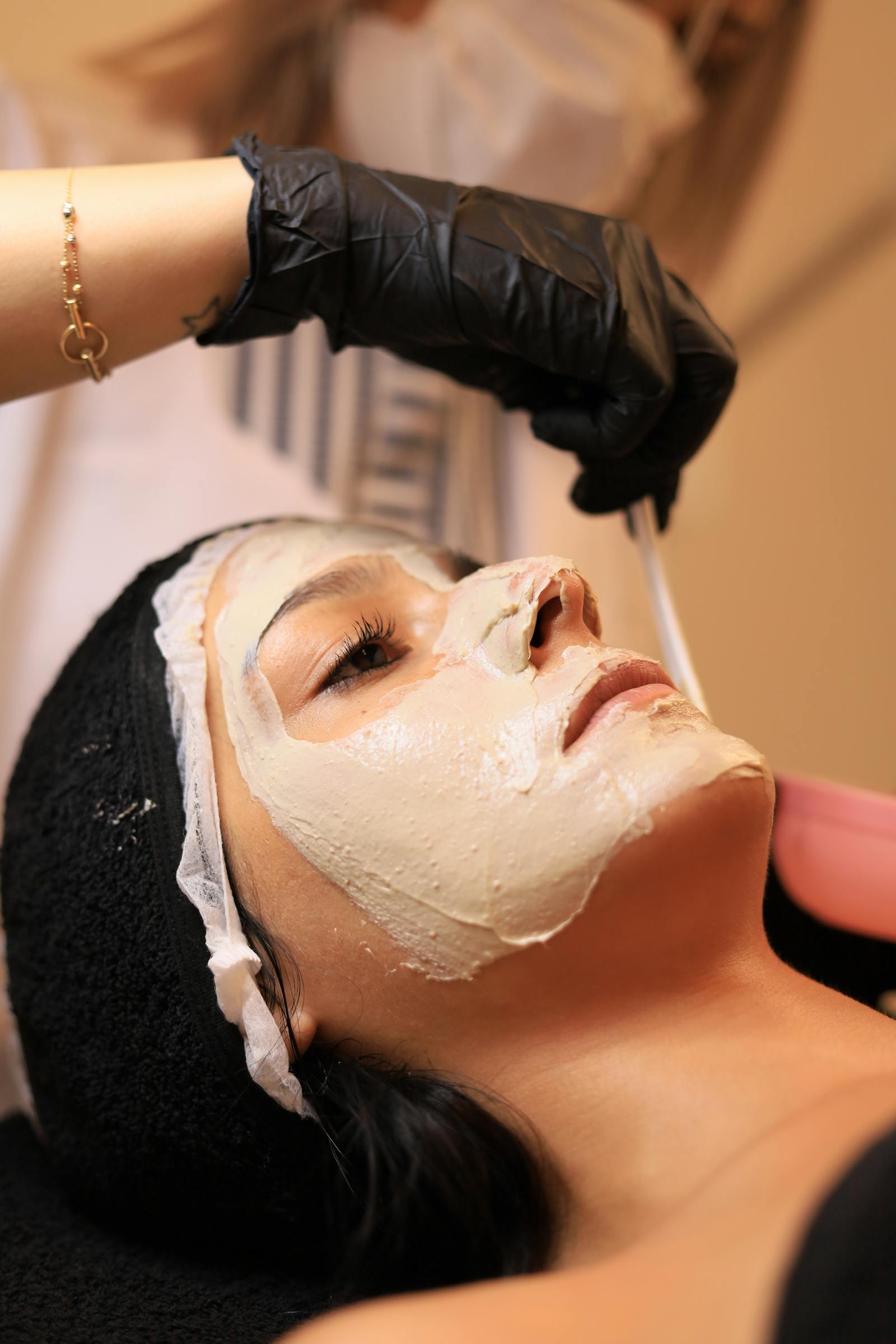Tratamiento facial con luz LED